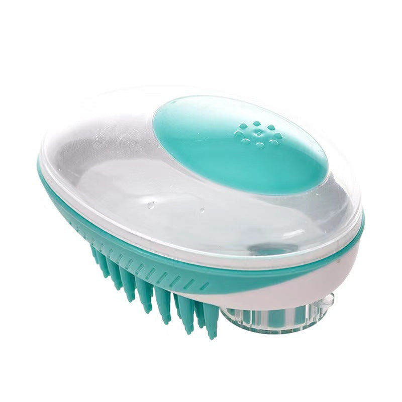 Silicone Bath Brush and Massage Comb